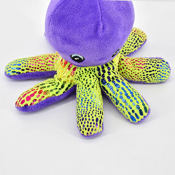 Úsáid an Bréagán Octopus Cuddly