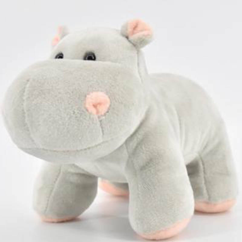 Wholesale Stuffed Animal Pillow Hippo Hippopotamus Plush Toy For Kids Gift