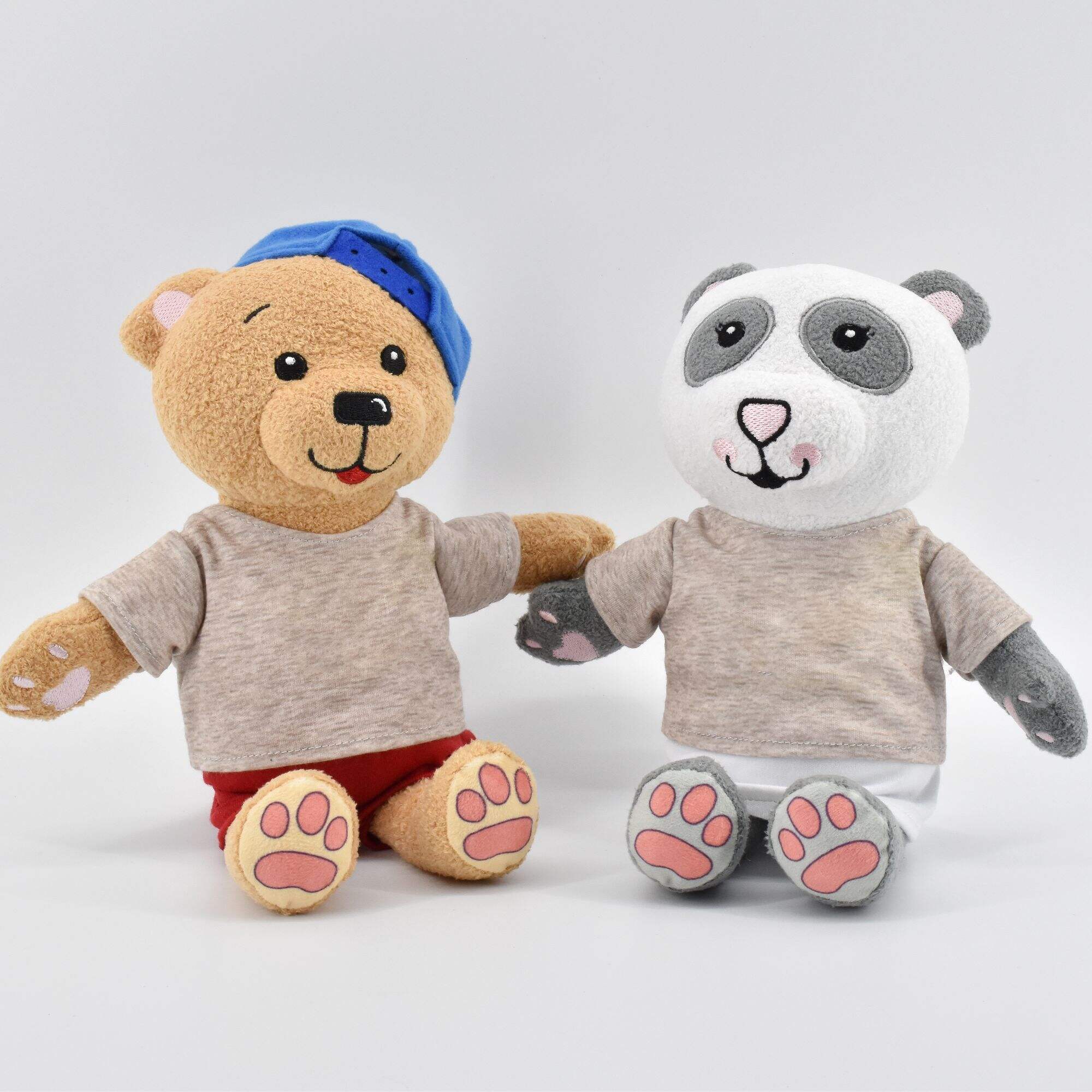 Promotinal Gift High Quality 11Inch Animal Stuffed Doll Soft Anime Plush Toys for bear,panda