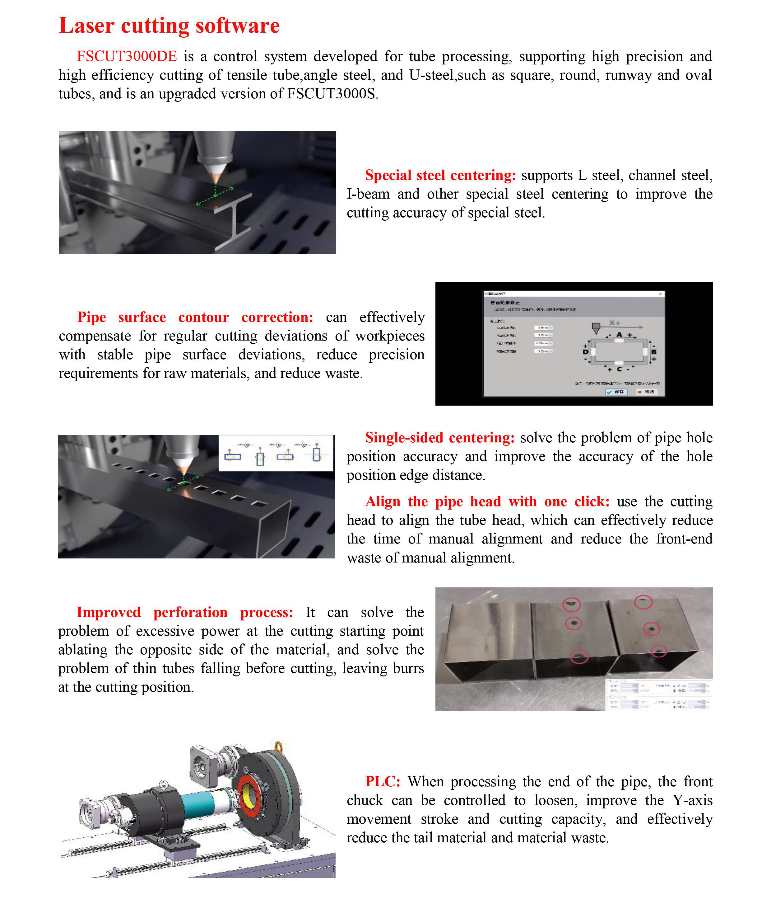 DPE-E6024R-F6000W-R Professional Laser Pipe Cutting Machine supplier