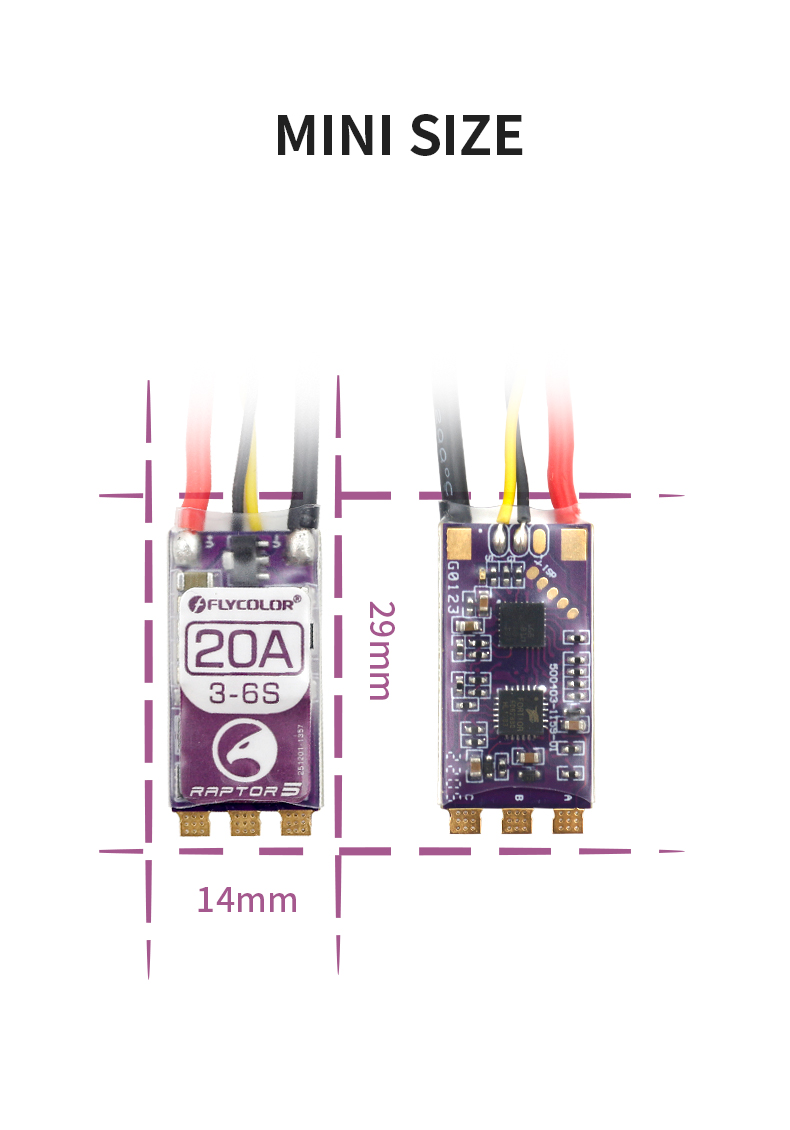 Brushless Speed Controller Dshot Proshot 3-6S 20A/35A/45A/50A BLHeli-32 ESC for RC FPV Racing Drone Multi-Rotor factory