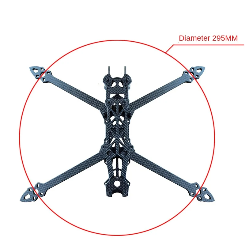 UAV Fpv คาร์บอนไฟเบอร์คุณภาพสูง Mark4 7 นิ้ว HD Crossing Rack Non-gop Speed ​​Flying เข้ากันได้กับโรงงาน Sky End