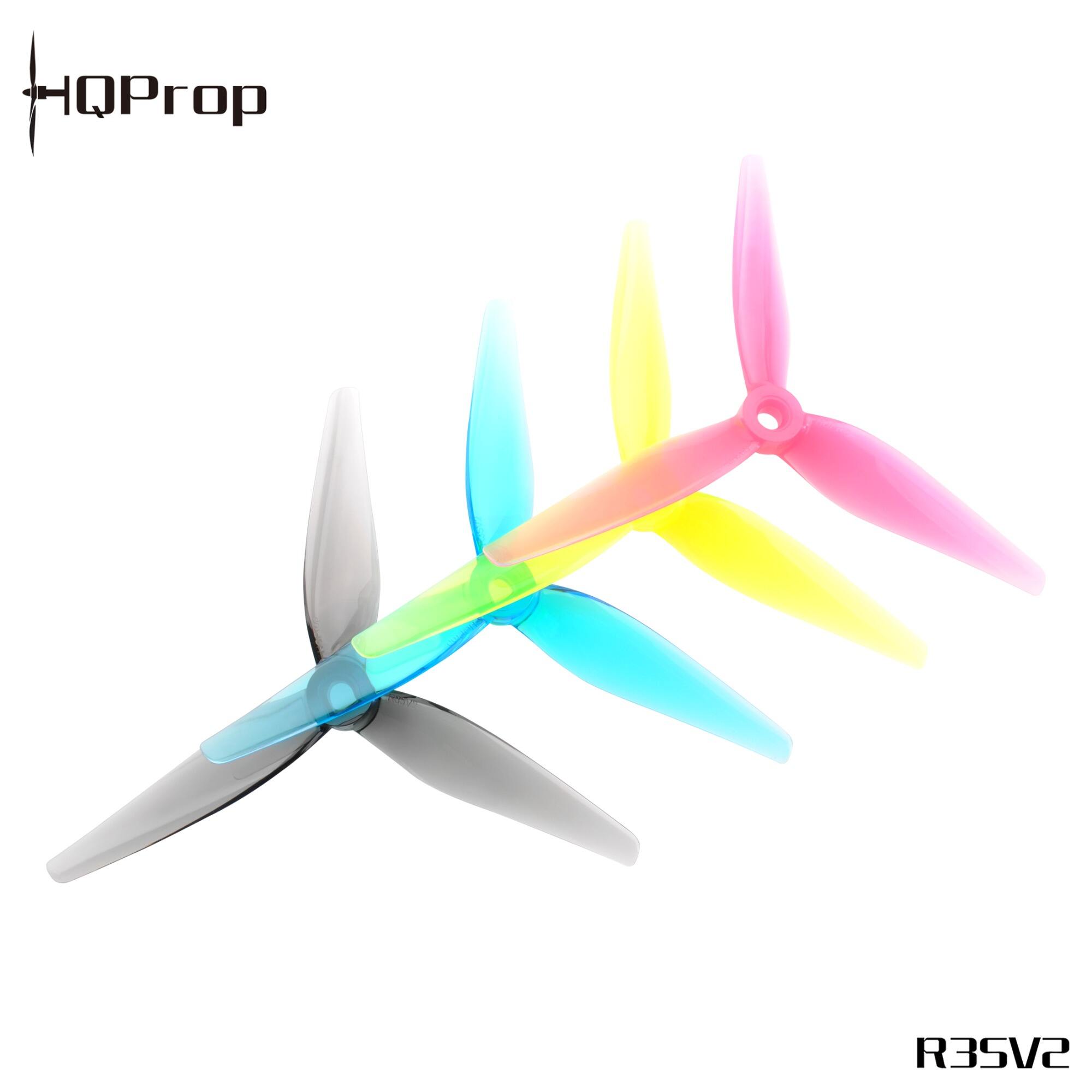 HQProp 5135V2 R35V2 2CW+2CCW Hqprop Ethix P3.5 Rad Berry Prop 5135 5.1x3.5x3 3-blade Pc Propeller details