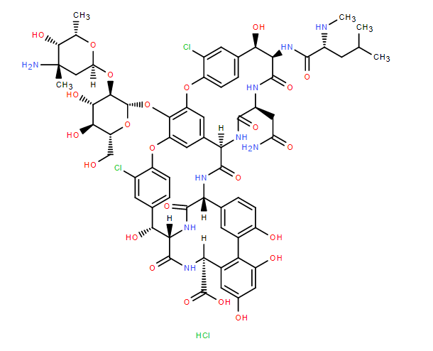 Vancocinehydrochloride CAS 1404-93-9 details