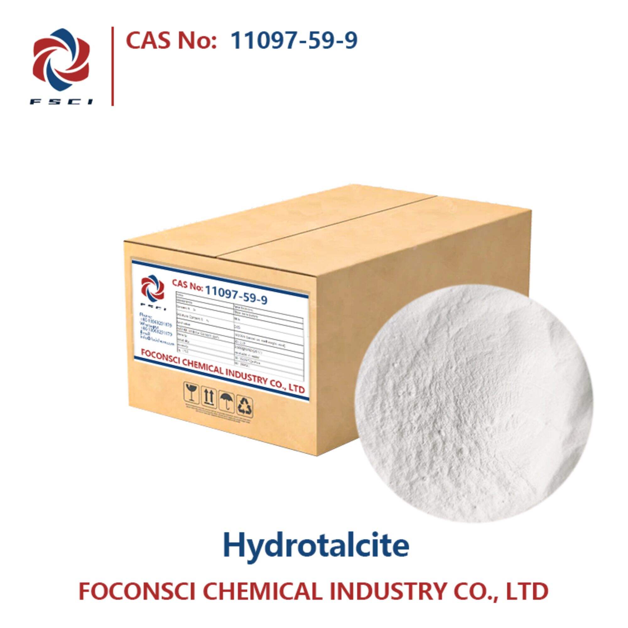 Hydrotalcite CAS 11097-59-9