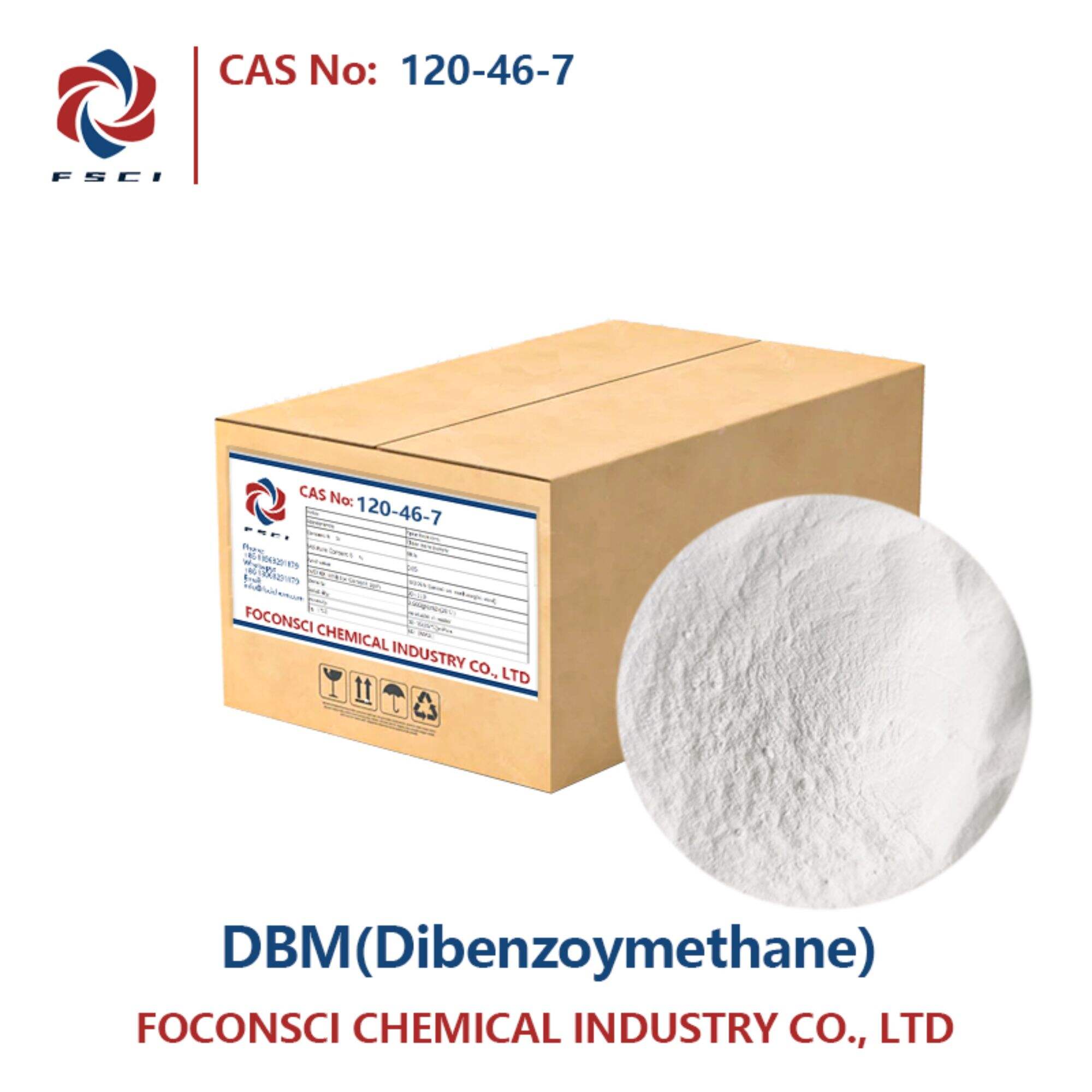 DBM (Dibenzoyméthane) CAS 120-46-7