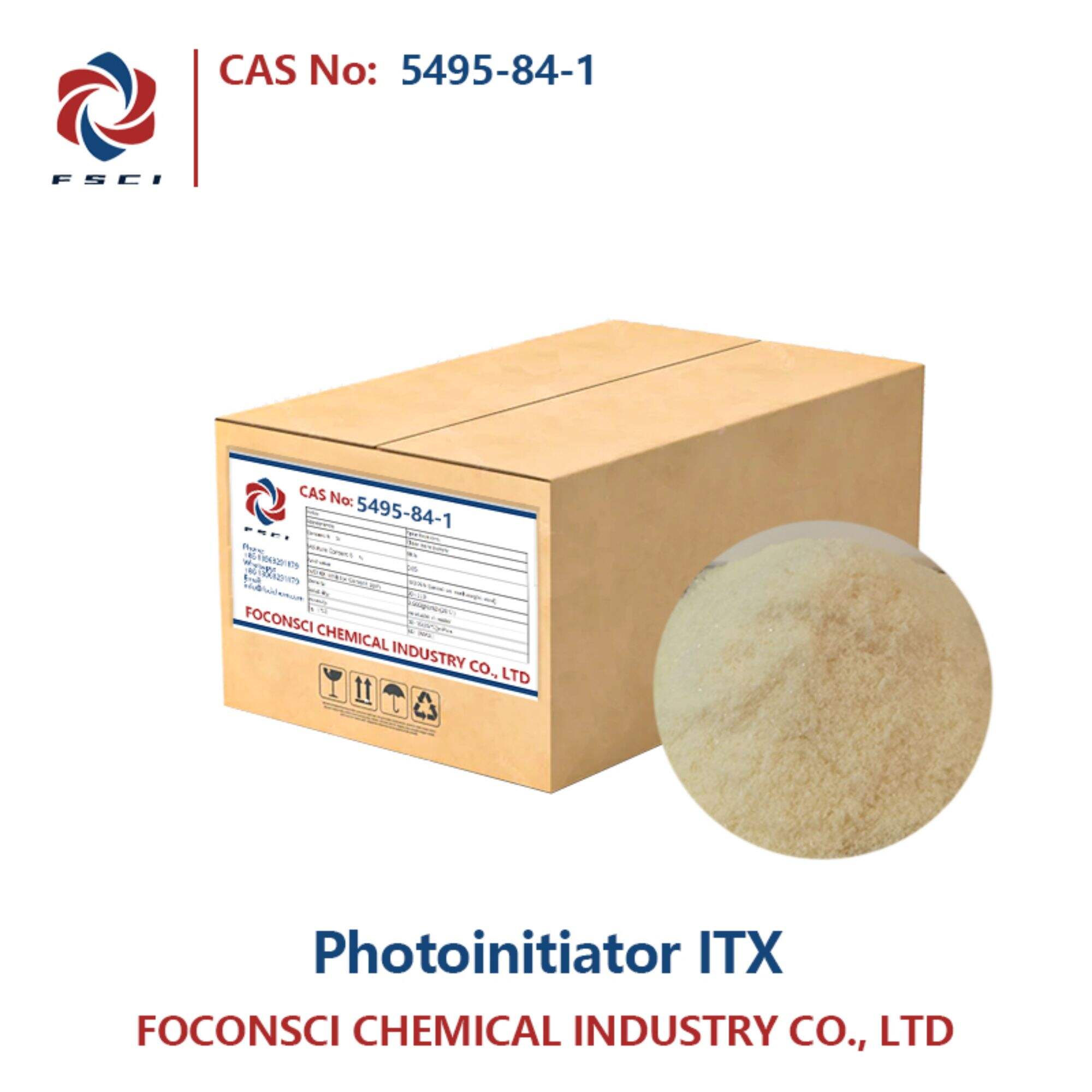 Photoinitiator ITX CAS 5495-84-1