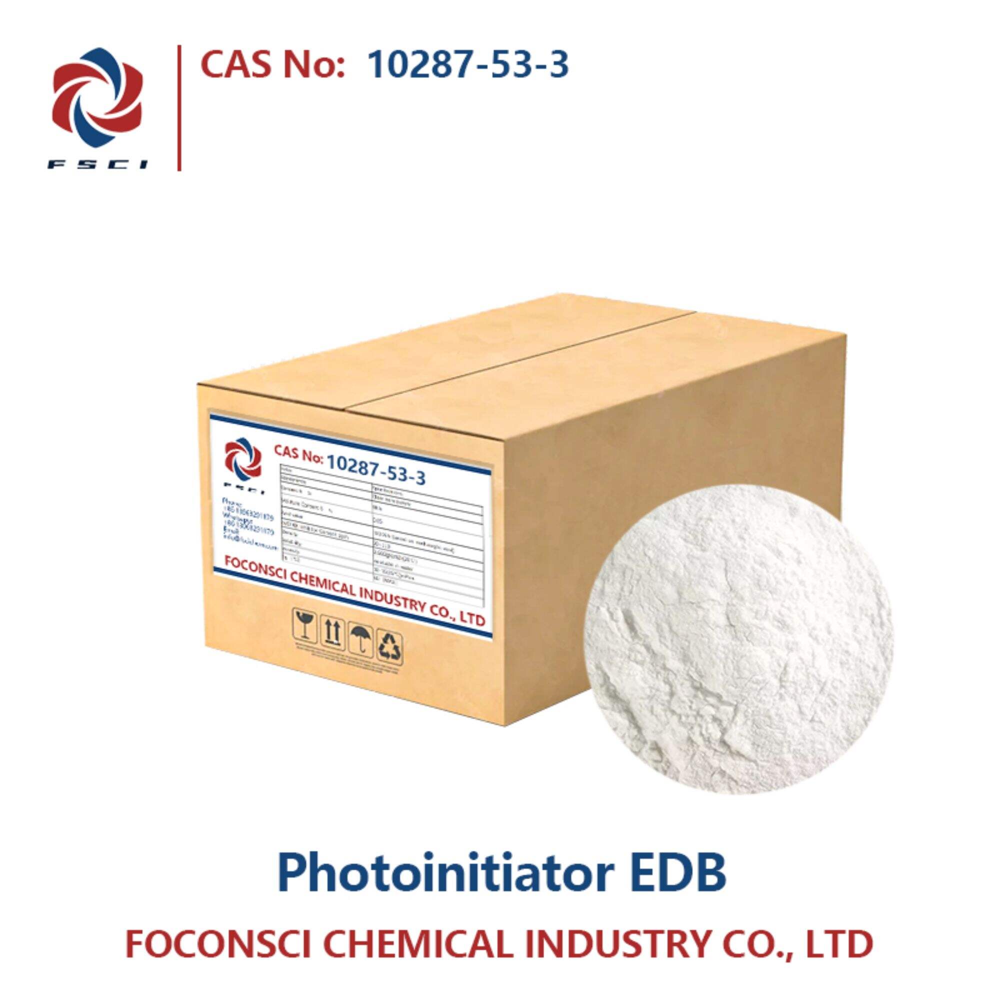 Photoinitiator EDB CAS 10287-53-3