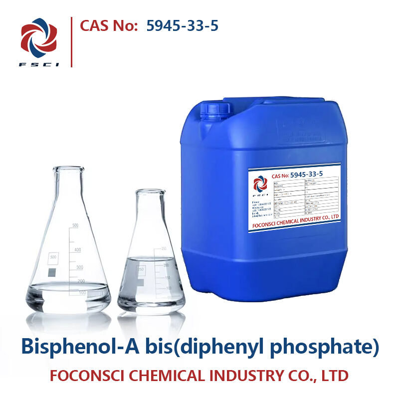 Bisphenol-A bis(fosfáit défheinile) CAS 5945-33-5 BDP retardant lasair