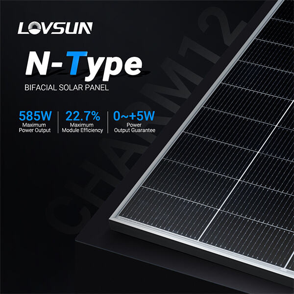 Doubling the power output with bifacial solar technology