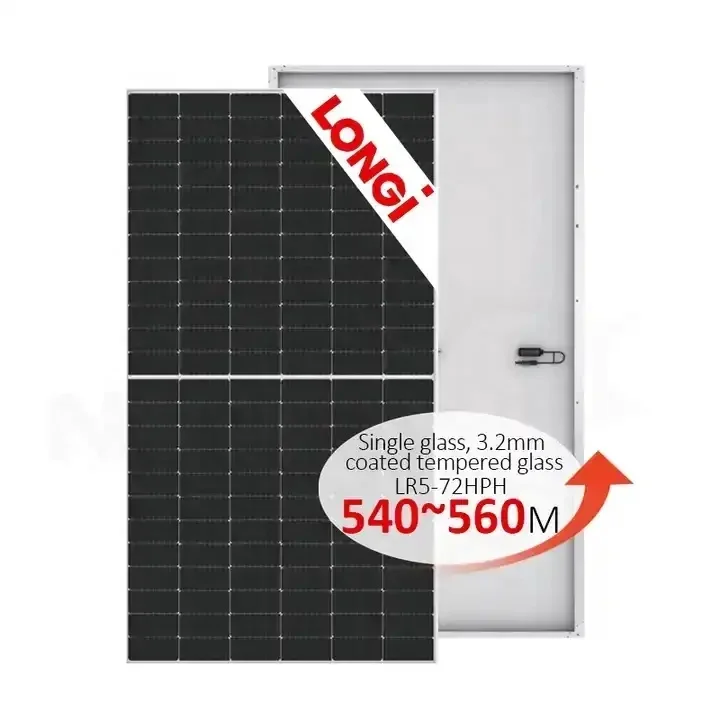 EU popular Longi solar panel LR5-54HTH 410-450W Hi-MO6 7 108 Half Cells Solar Panel for home Solar Energy System factory