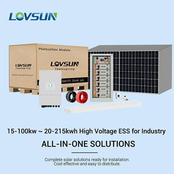 Utilisation des solutions solaires industrielles :