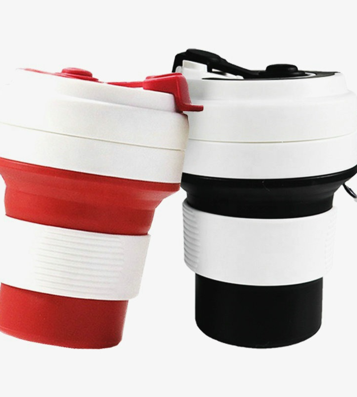 Stylish and Space-Saving: Silicone Folding Coffee Cup