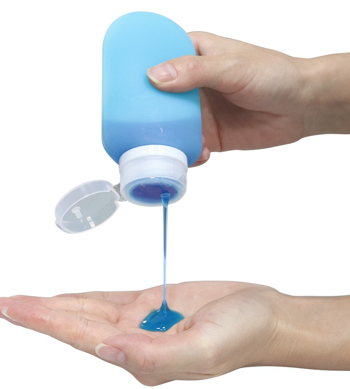 Leakproof Guarantee with High-Quality Silicone Travel Bottle Caps