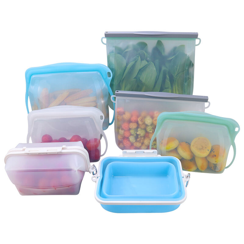 Advantages and usage of silicone food storage bags