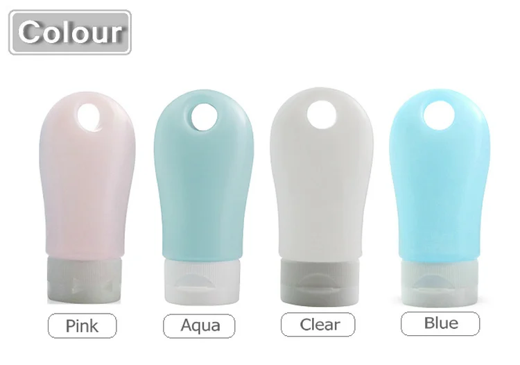 Leakproof PE Plastic Squeeze Hand Sanitizer Empty Travel Bottles manufacture