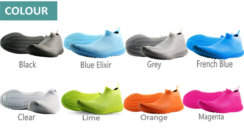 Reusable Eco Friendly Non Slip Waterproof Shoe Cover manufacture