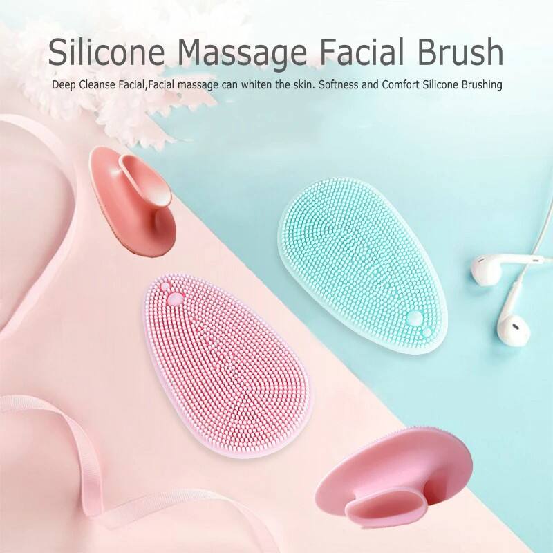 1 silicone massage facial brush