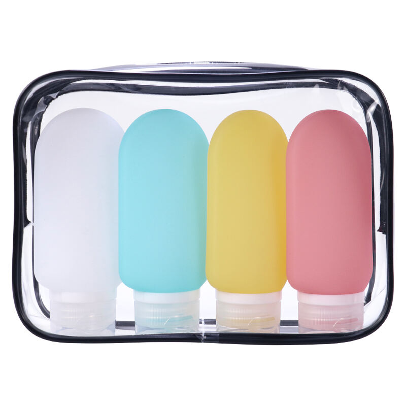 Squeeze Leakproof Silicone Travel Bottle Set