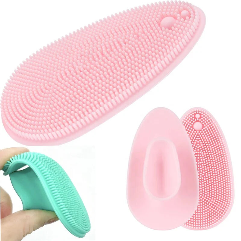 Mini Silicone Skin Care Facial Massage Cleaning Brush With Suction Cup