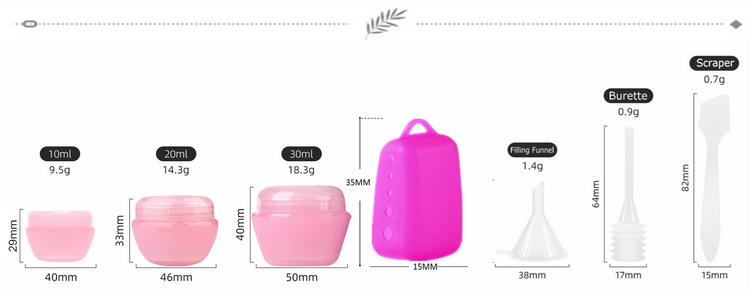 Colorful Silicone Leakproof Squeeze Bottle Set for Travel details