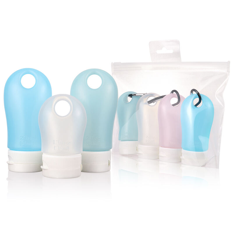 Leakproof PE Plastic Squeeze Hand Sanitizer Empty Travel Bottles supplier