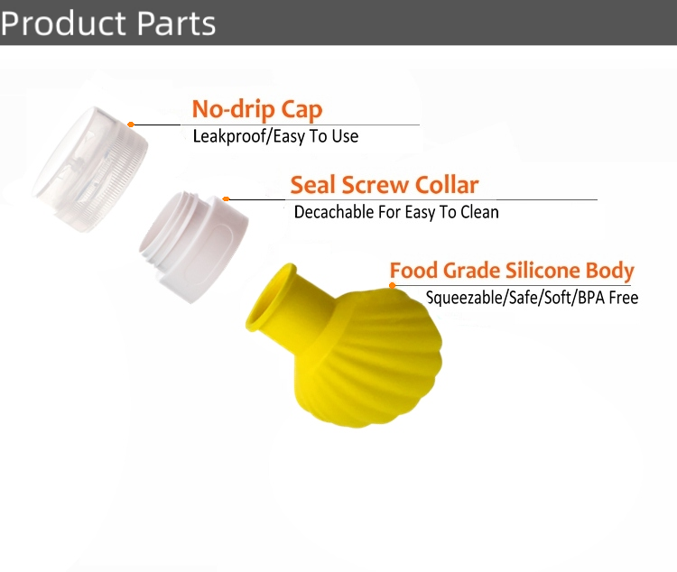 Shell Shape Leakproof Cute Empty Squeeze Silicone Travel Bottles supplier