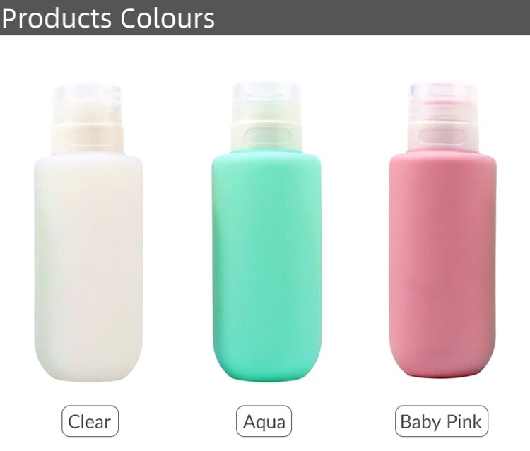 200ml Soft Silicone Shampoo Travel Bottles And Containers factory