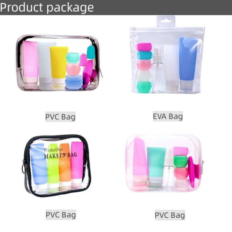 Colorful Silicone Leakproof Squeeze Bottle Set for Travel details