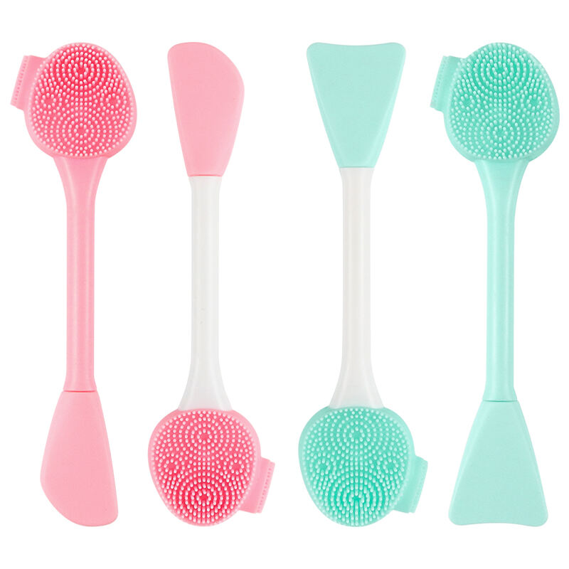 2 Molded Silicone Facial Cleaning Mask Brushes