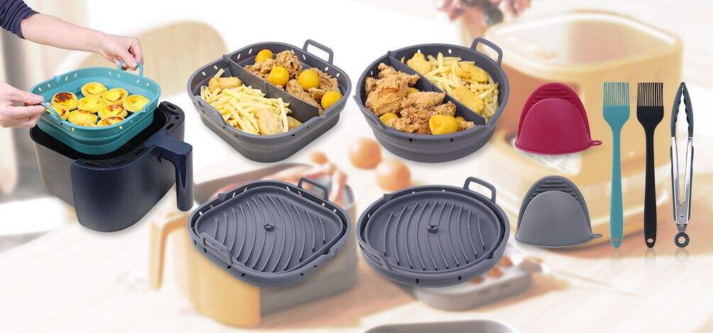 Silicone Air Fryer Liners&Kitchen Tools