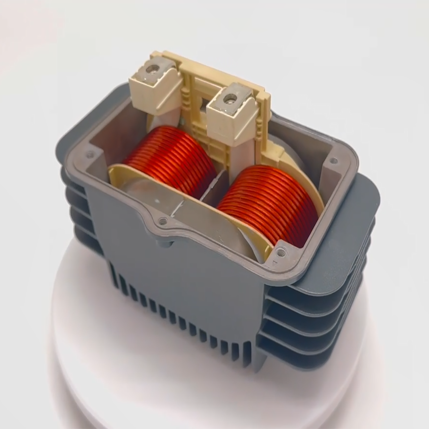 High-Efficiency Energy Storage Coil High-Current Inductor With Flat Copper Wire & Superior Insulation Strength