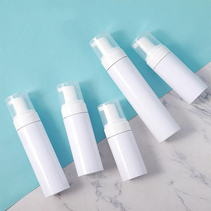 100ml 120ml 150 ml Private Label Skincare Packaging PET Foam Pump Cleanser Bottle