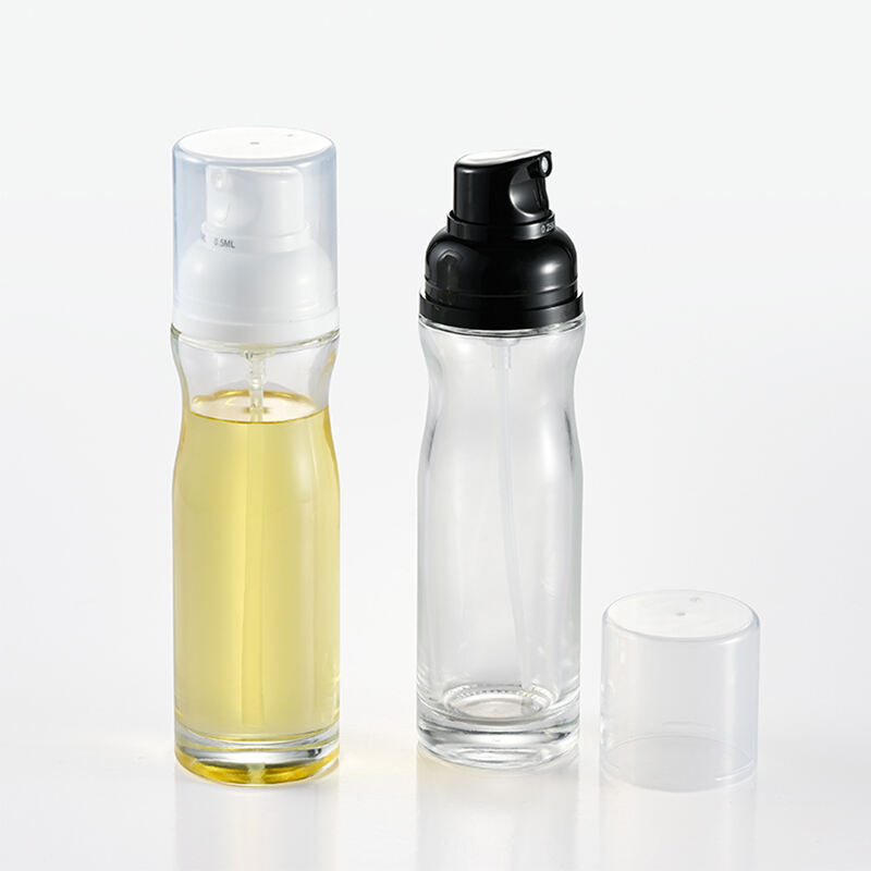 Oil Sprayer Dispenser, Spray Bottle for Oil Versatile Glass Spray Olive Oil Bottle for Cooking,Vinegar Bottle Glass