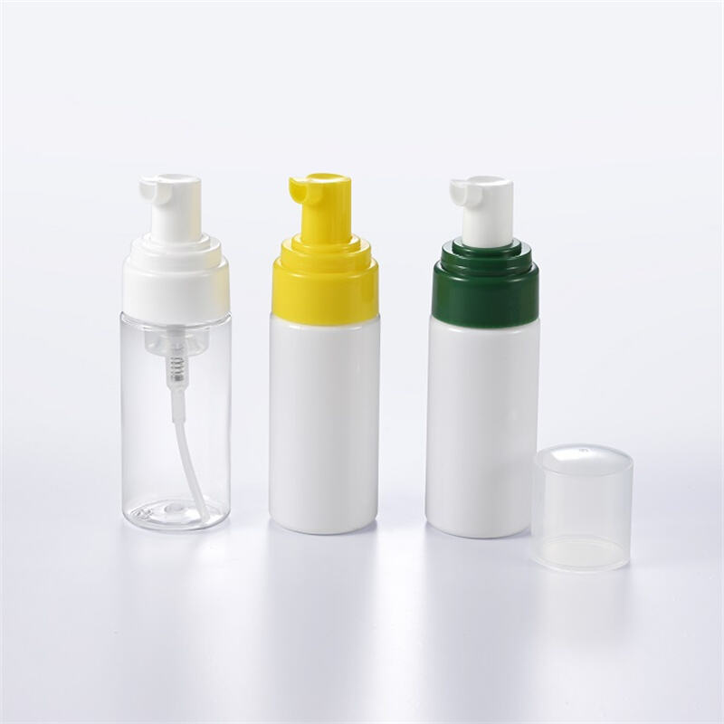 Custom Acceptable Hand Pump 60ml White Plastic Foaming Soap Foam Pump Dispenser Bottle