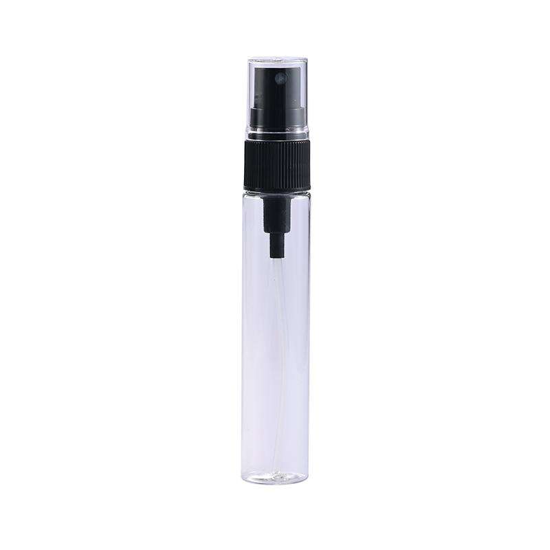 Clear 45 55 65ml Pet Empty Plastic Perfume Continuous Spray Bottle