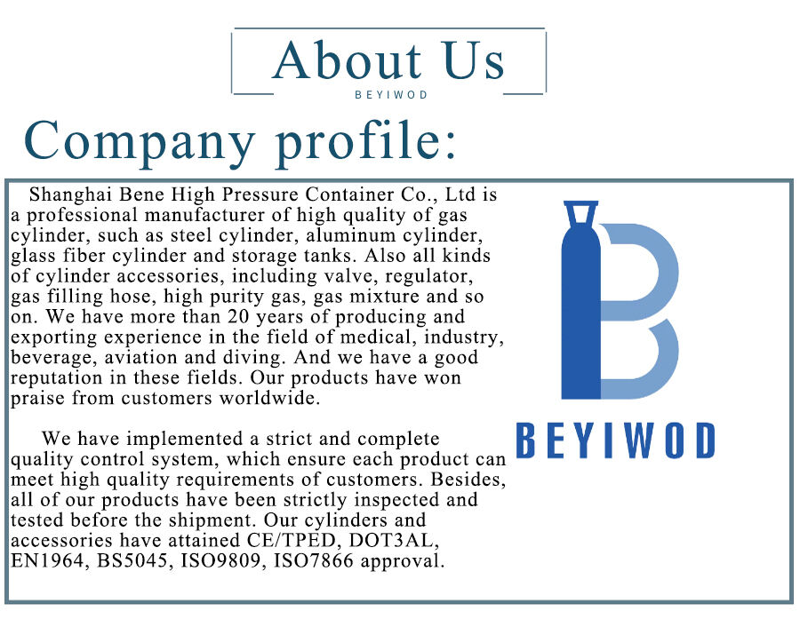 U.S.A DOT3AA UN ISO9809 Standard 2015psi  2400psi 3000psi 4350psi Steel Nitrogen Argon CO2 Helium Oxygen Mixture gas Cylinder factory