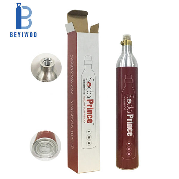 Wholesale pricing options for soda maker gas cylinders