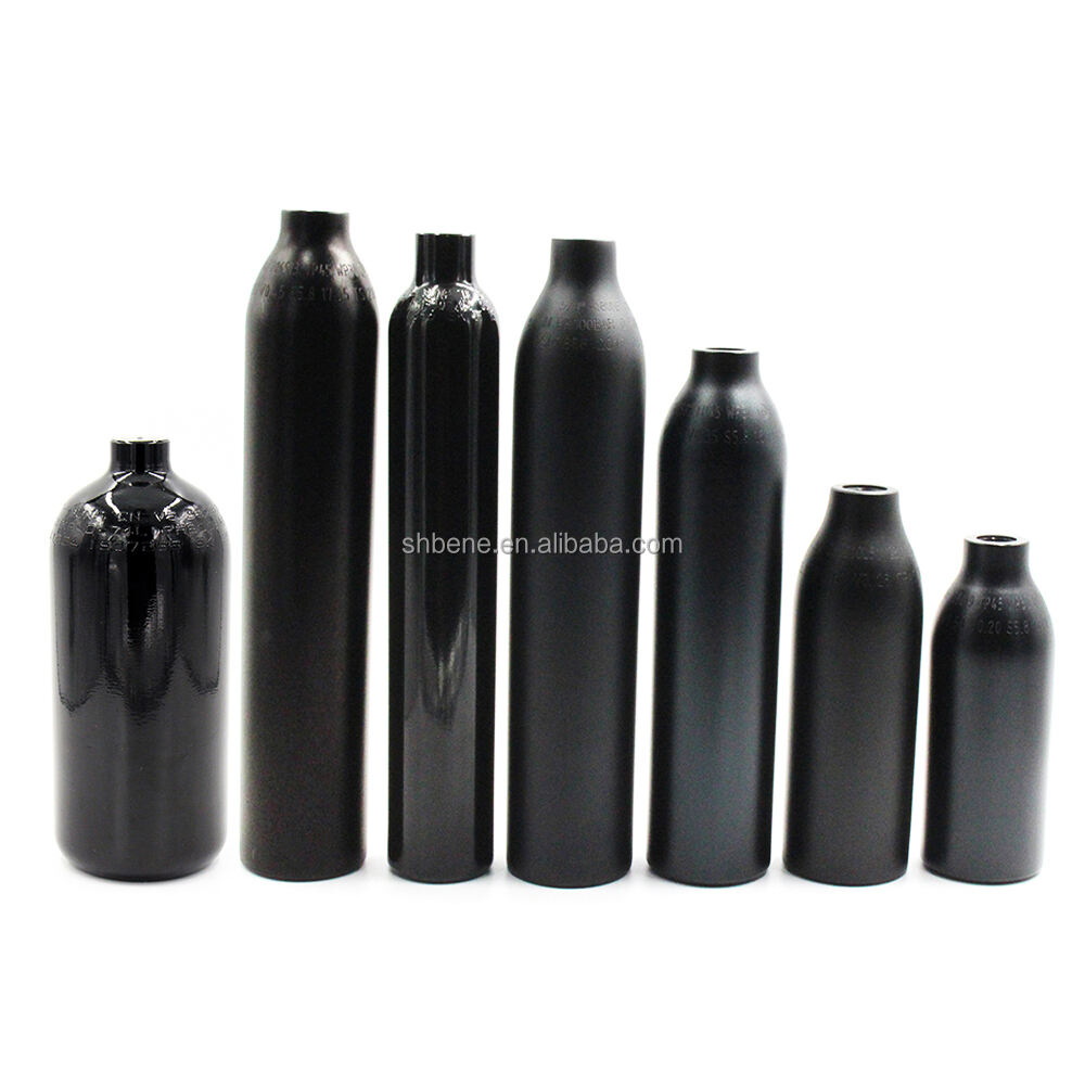 USA Canada standard 5LB 20LB Carbon Dioxide 9KG CO2 Bottle 13.4L Aluminum co2 cylinder for aquarium beverage fire extinguish factory