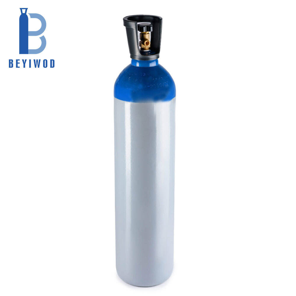 TPED 2.7L 5L 150bar Nitrogen Co2 Seamless Steel Cylinder factory