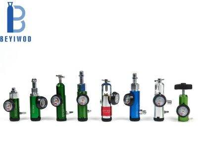 Medical Oxygen Regulator 0-760mmhg Vacuum Suction Regulator With Bottle for Hospital Therapy