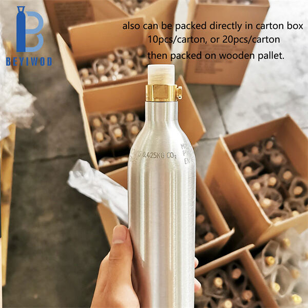 SodaStream maşınınız üçün rahat və istifadəsi asan CO2 silindri.