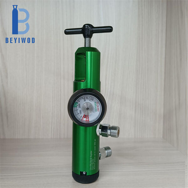 How to use a medical oxygen regulator