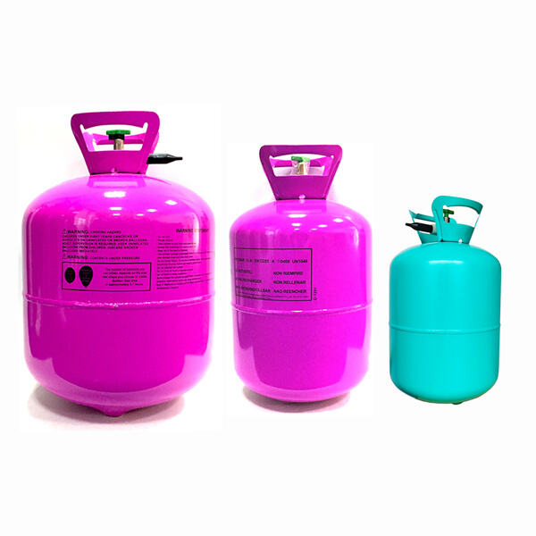 Helium balloon tanks