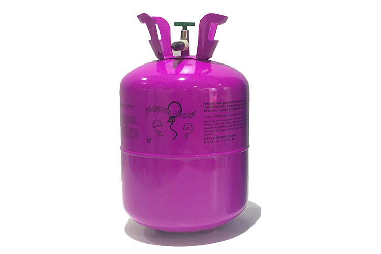 CE DOT KGS GB 20lb 30lb 50lb 70lb 100lb 5L 7L 13L 22L Disposable Helium gas cylinder for inflating Helium balloons manufacture