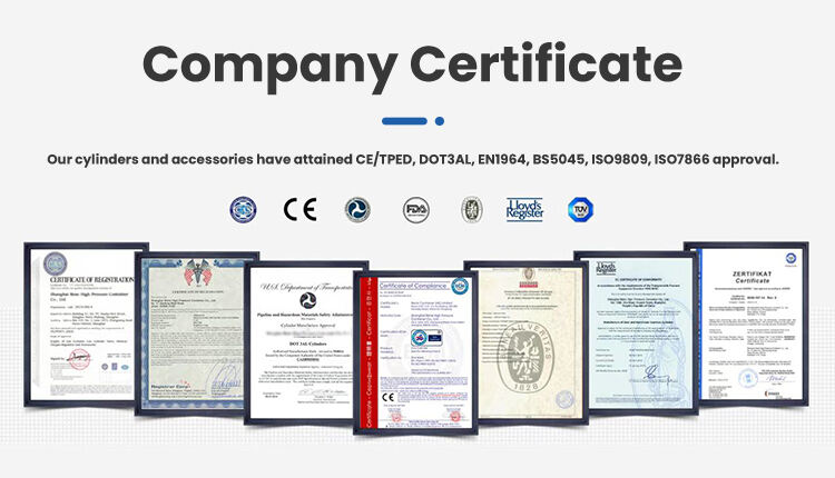 0.45Kg CO2 Isi Ulang Co2 Cartridge Exchange Aluminium Soda Silinder dengan Katup Trist untuk Minuman 60L Air Soda Pabrik Mesin