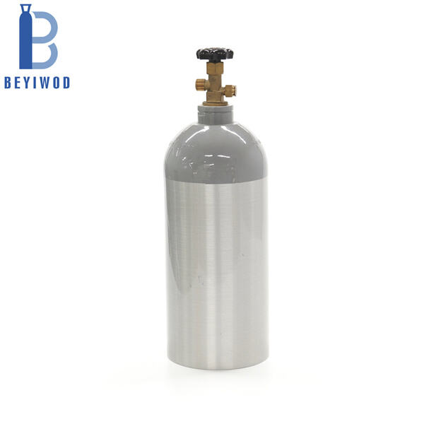 Aplicación de la botella de gas de argón