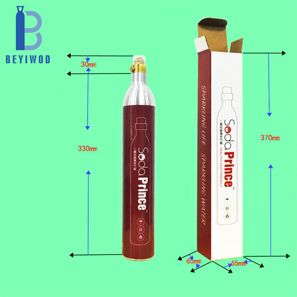 SodaStream CO2 silindri ilə istehlak edilən şirin su və sodalardan zövq alın.