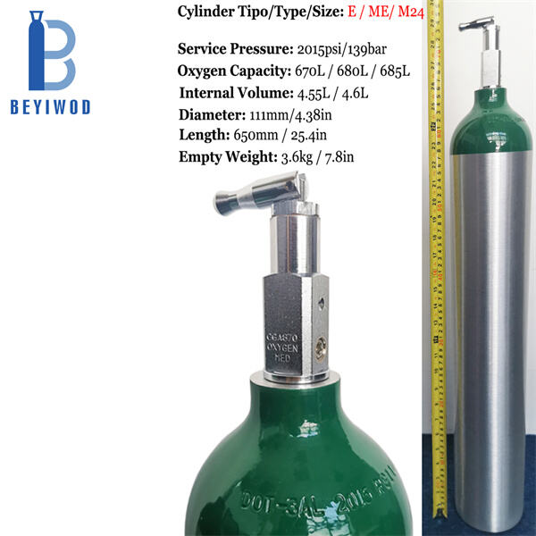 How the M6 Oxygen Cylinder Works