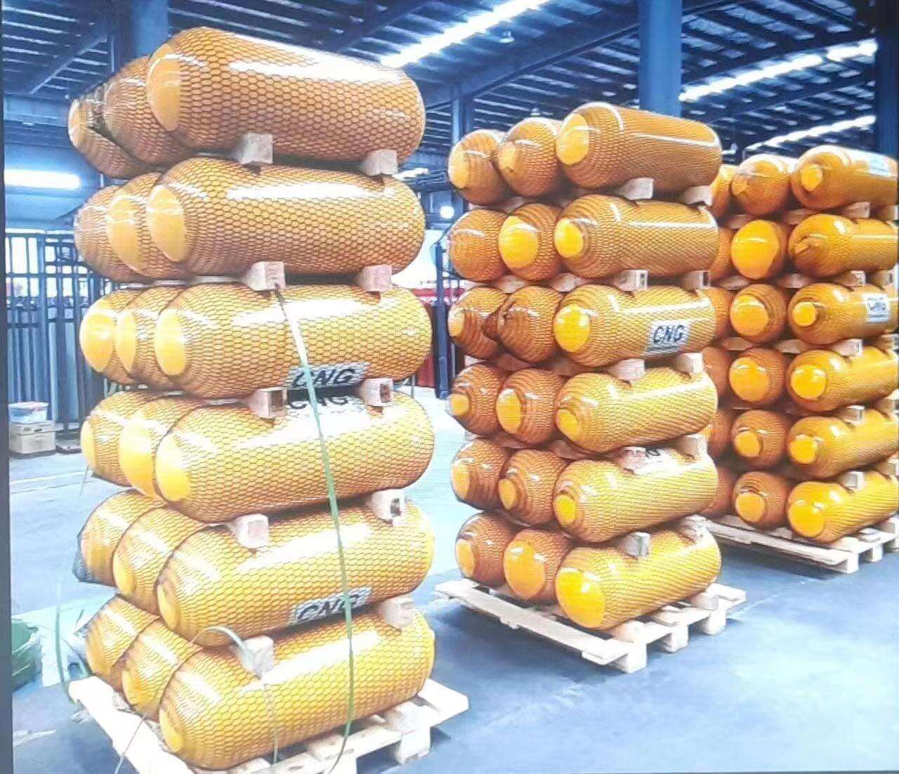 Good Price 40L 55L High Pressure Good Quality Seamless Steel Type 1 Type 2 CNG Gas Cylinder manufacture